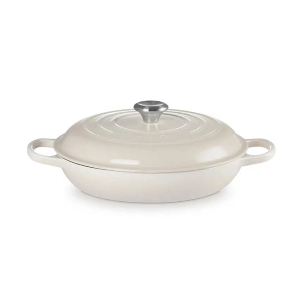 Caçarola Buffet Signature Meringue 30cm 3,2L Le Creuset