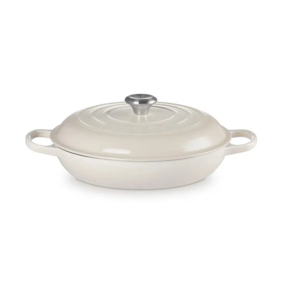 Caçarola Buffet Signature Meringue 30cm 3,2L Le Creuset