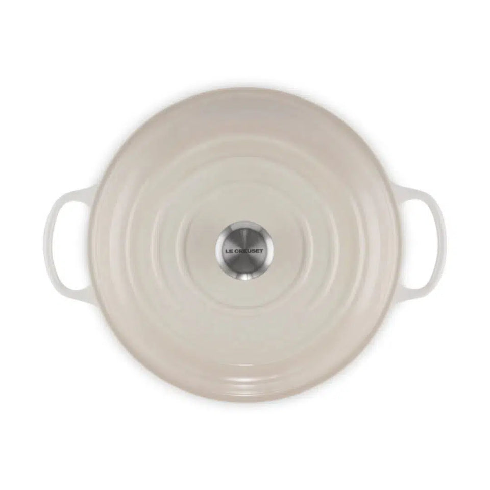 Caçarola Buffet Signature Meringue 3,2L 30cm Le Creuset