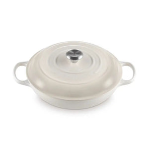 Caçarola Buffet Signature Meringue 3,2L 30cm Le Creuset