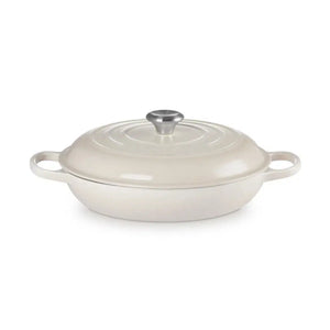 Caçarola Buffet Signature Meringue 3,2L 30cm Le Creuset