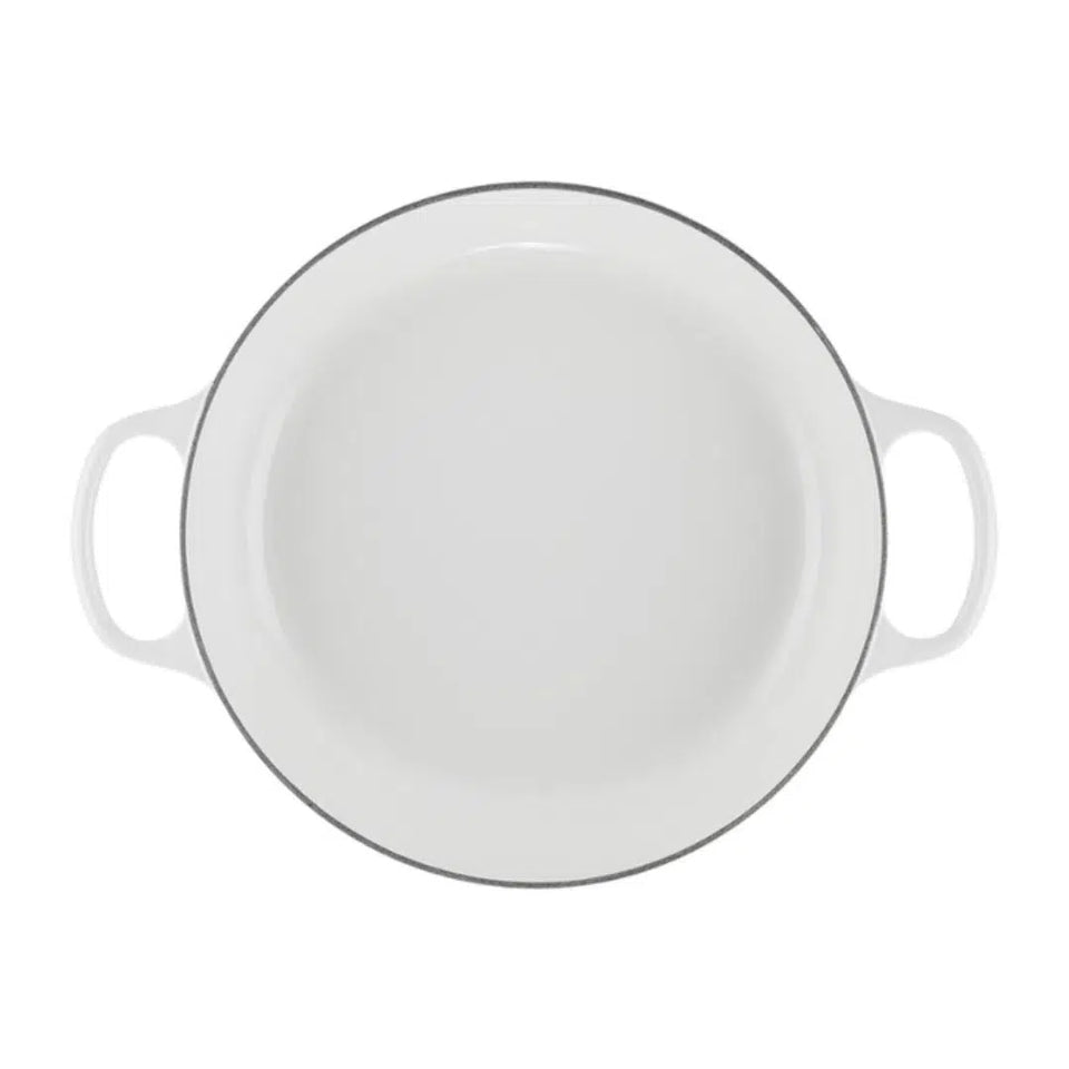 Caçarola Buffet Signature Petal Branco 2,2L 26cm Le Creuset