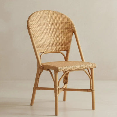 Cadeira Bistro Mondola Rattan Bahali 46x51x89cm