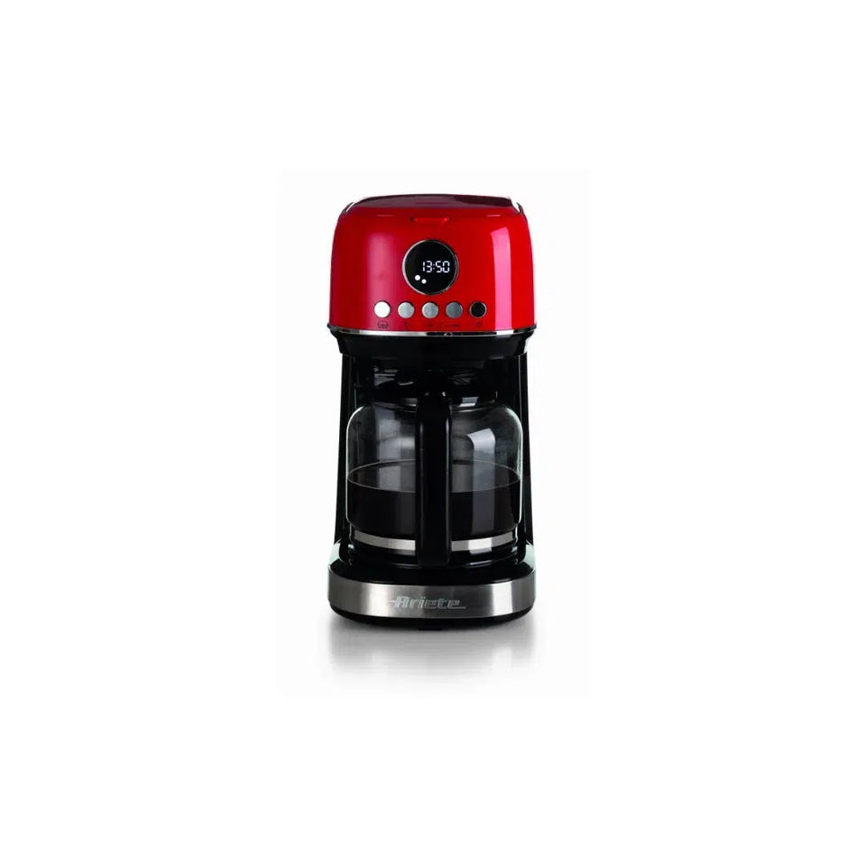 Cafeteira Americana Moderna Vermelha 15 Xícaras 220V 900W Ariete