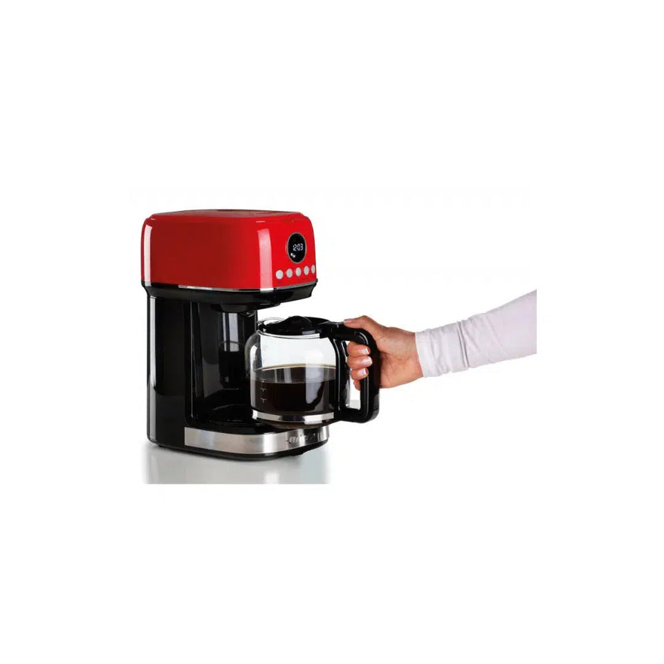 Cafeteira Americana Moderna Vermelha 15 Xícaras 220V 900W Ariete