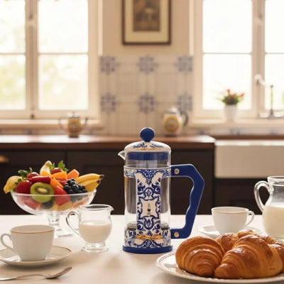 Cafeteira French Press 350ml Dolce & Gabbana Blue Bialetti