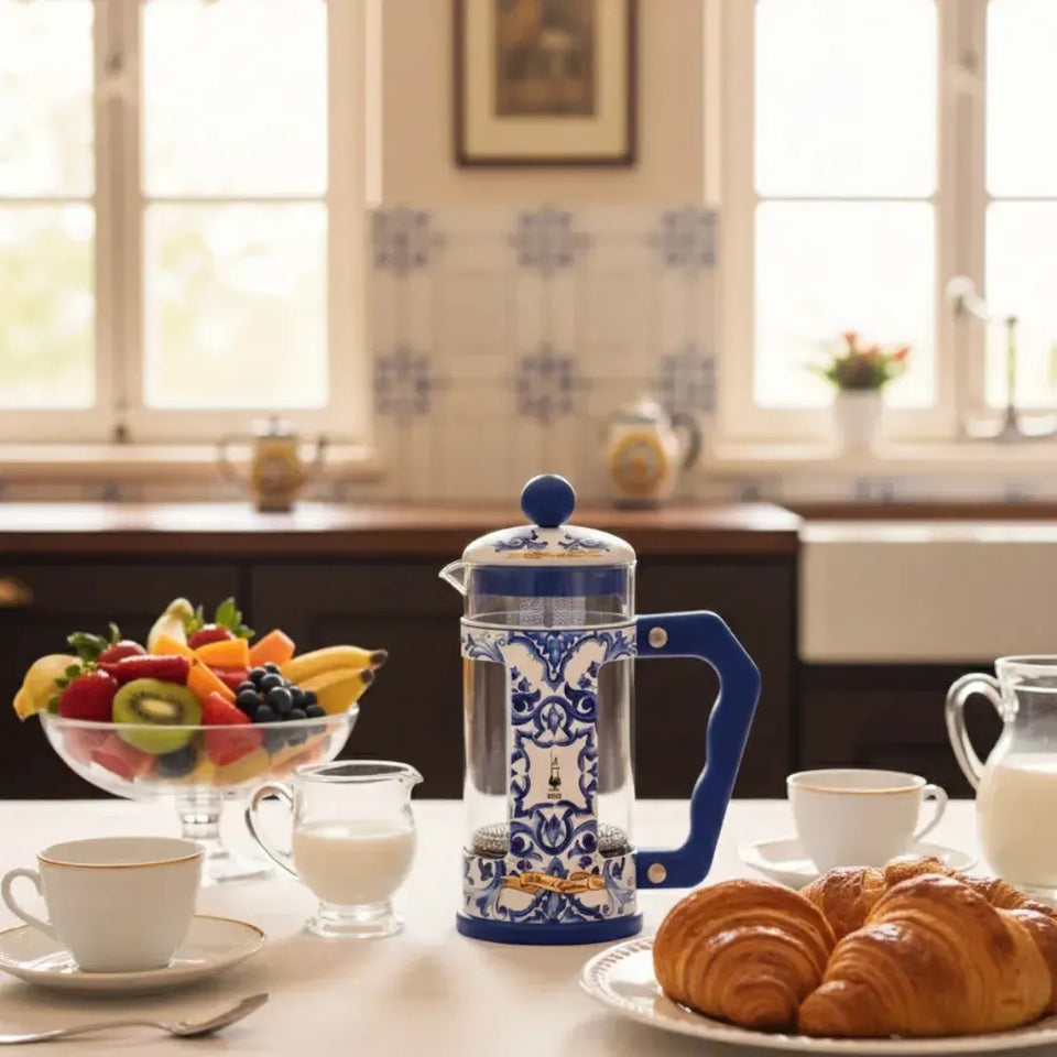 Cafeteira French Press 350ml Dolce & Gabbana Blue Bialetti