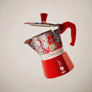 Cafeteira Moka Express Serve 3 Xícaras Dolce & Gabbana Bialetti