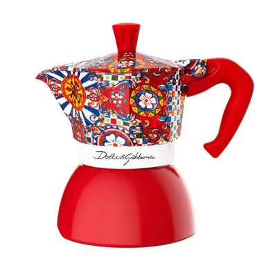 Cafeteira Moka Express Serve 4 Xícaras Dolce & Gabbana Bialetti
