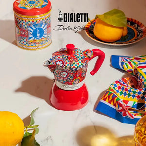 Cafeteira Moka Express Serve 4 Xícaras Dolce & Gabbana Bialetti