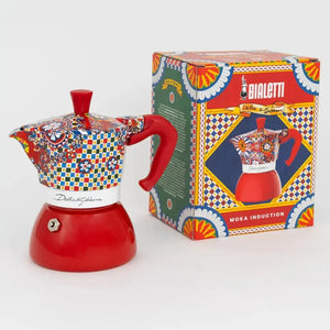 Cafeteira Moka Express Serve 4 Xícaras Dolce & Gabbana Bialetti