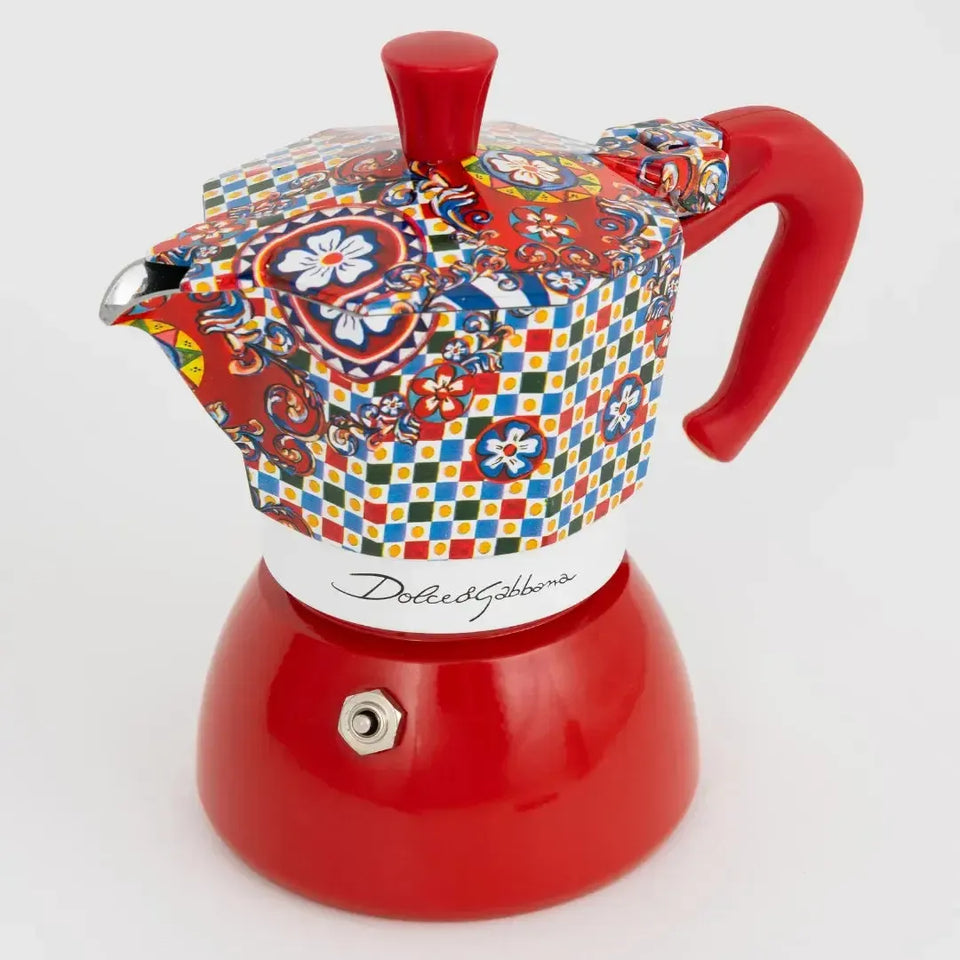 Cafeteira Moka Express Serve 4 Xícaras Dolce & Gabbana Bialetti