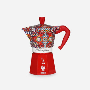 Cafeteira Moka Express Serve 6 Xícaras Dolce & Gabbana Bialetti