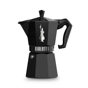 Cafeteira Moka Express Serve 6 Xícaras Exclusive Preto Bialetti