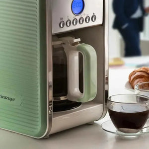 Cafeteira Vintage Verde 4 a 12 Xícaras 220V 900W Ariete