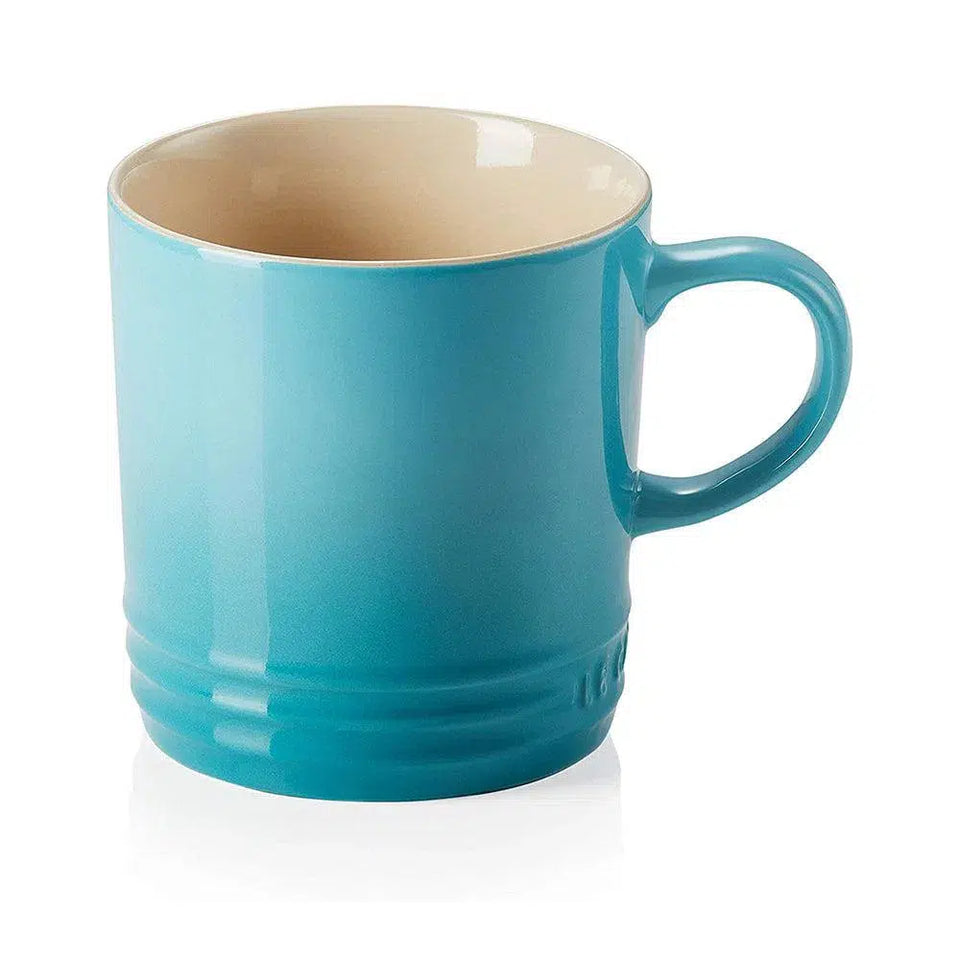 Caneca Cerâmica Azul Caribe 350ml Le Creuset