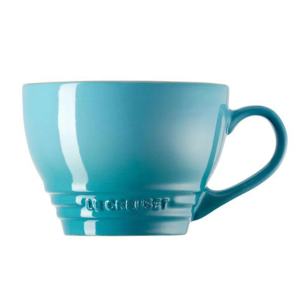 Caneca Cerâmica Azul Caribe 400ml Le Creuset