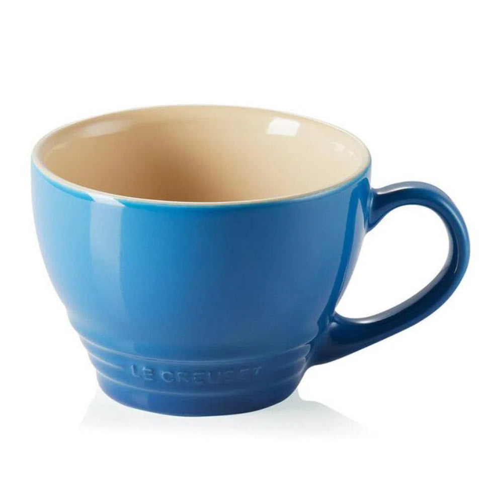 Caneca Cerâmica Azul Marseille 400ml Le Creuset