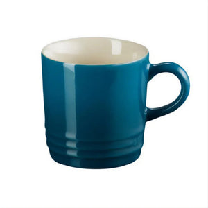 Caneca Cerâmica Deep Teal 100ml Le Creuset