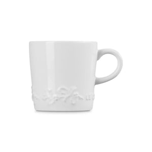 Caneca Cerâmica Holly Branca 200ml Le Creuset