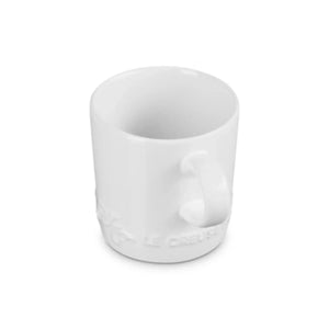 Caneca Cerâmica Holly Branca 200ml Le Creuset
