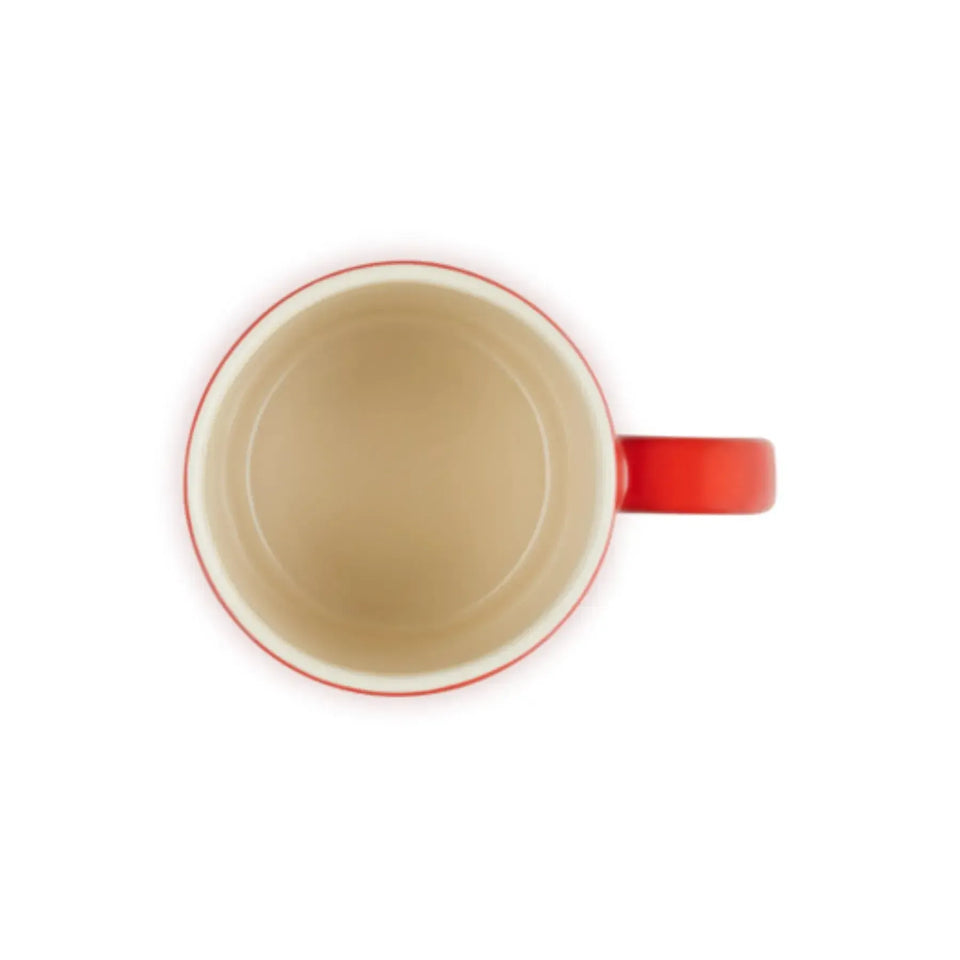 Caneca Cerâmica Holly Vermelha 200ml Le Creuset