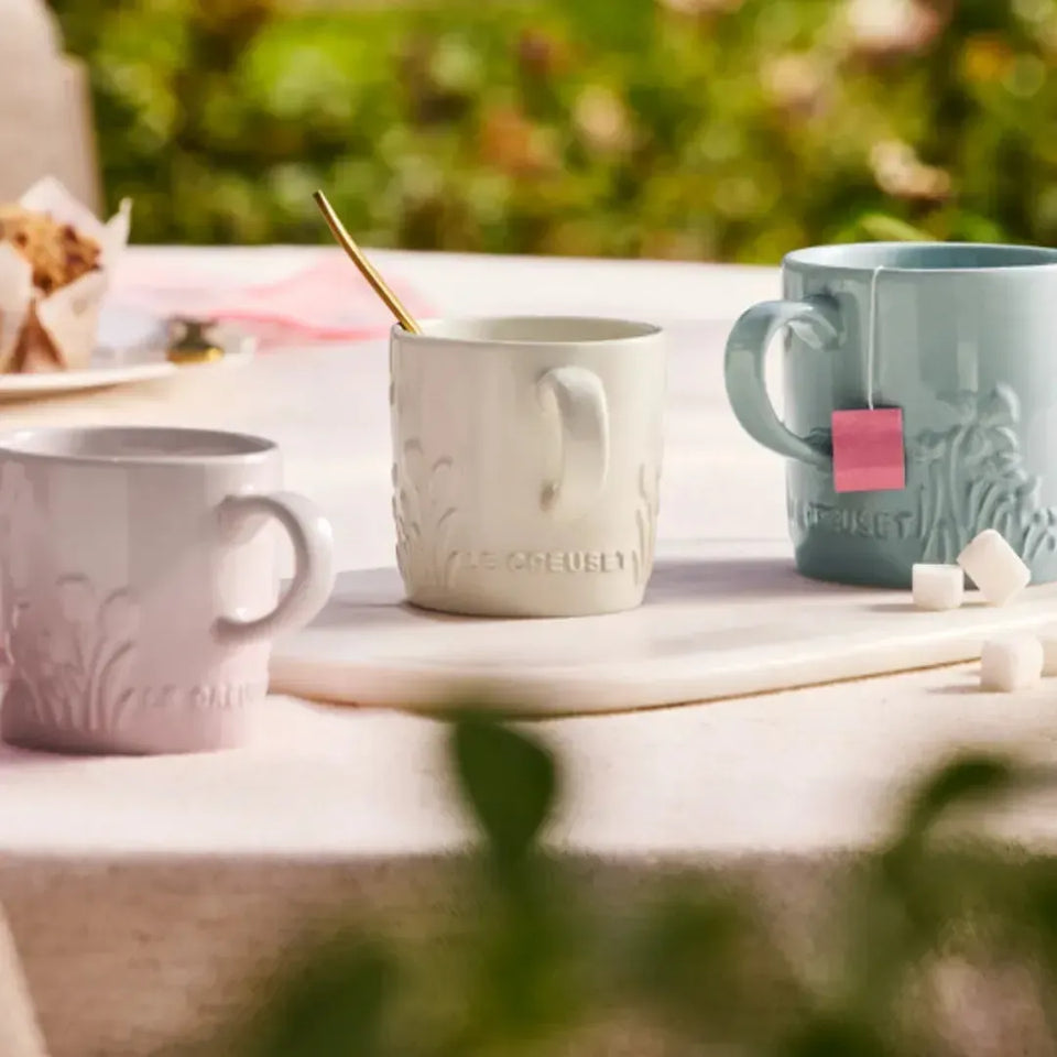 Caneca Cerâmica Jardin Meringue 200ml Le Creuset