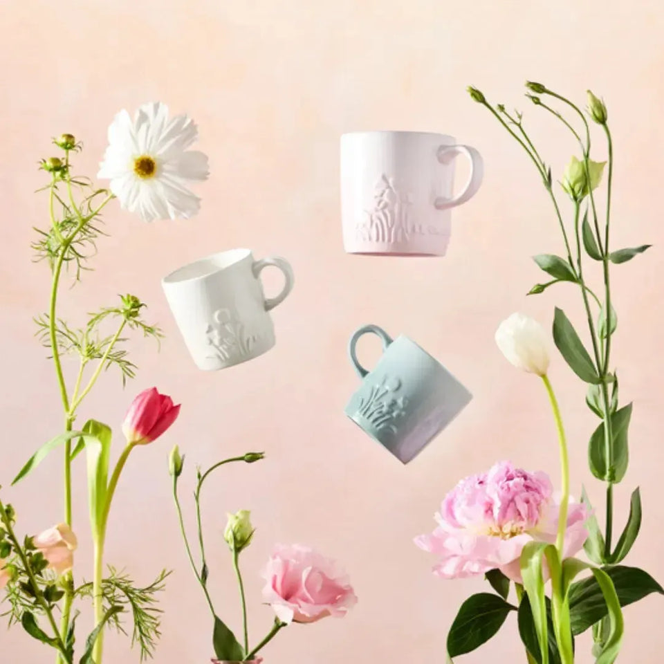 Caneca Cerâmica Jardin Meringue 200ml Le Creuset