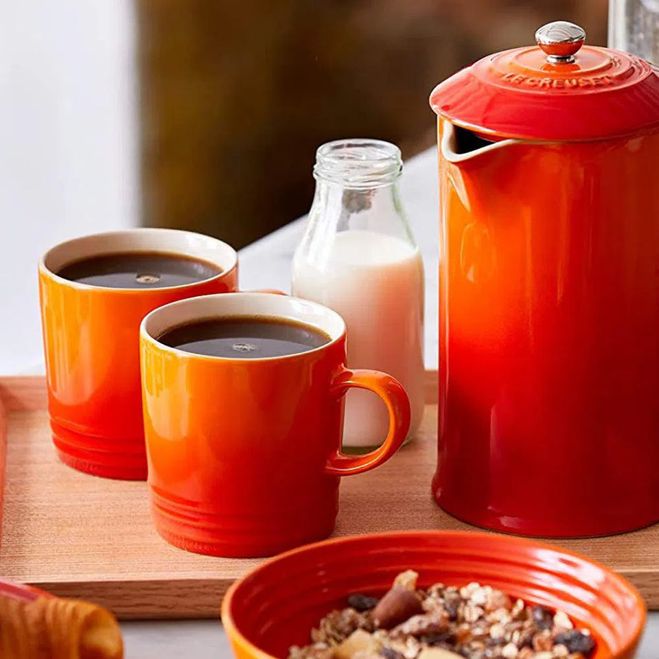 Caneca Cerâmica Laranja 350ml Le Creuset