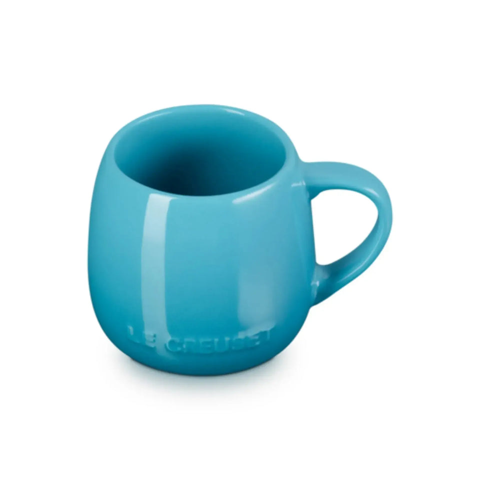 Caneca Cerâmica Sphere Azul Caribe 320ml Le Creuset
