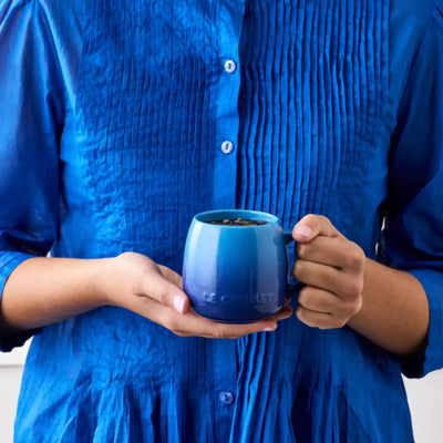 Caneca Cerâmica Sphere Azure 320ml Le Creuset