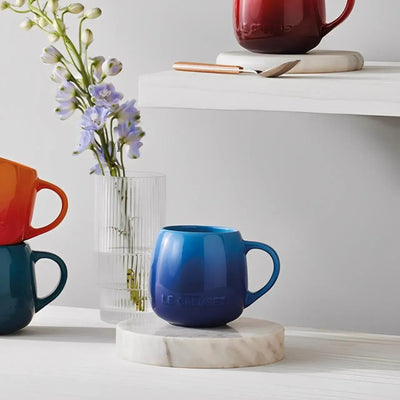 Caneca Cerâmica Sphere Azure 320ml Le Creuset