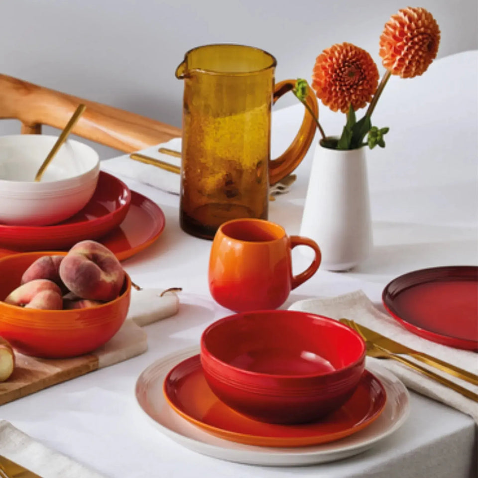 Caneca Cerâmica Sphere Laranja 320ml Le Creuset