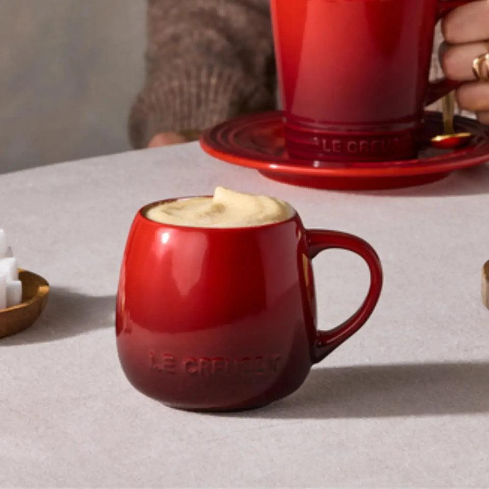 Caneca Cerâmica Sphere Vermelha 320ml Le Creuset