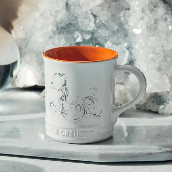 Caneca Seattle Le Creuset Zodíaco Aquário Cerâmica 400ml