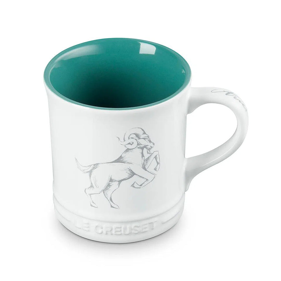 Caneca Seattle Le Creuset Zodíaco Áries Cerâmica 400ml