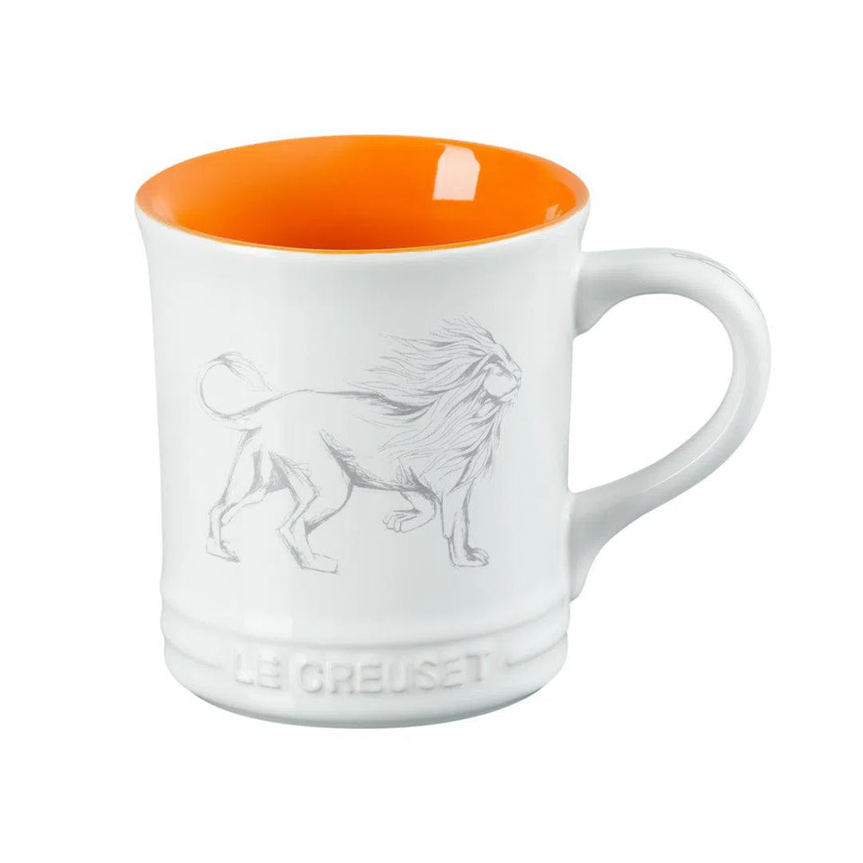 Caneca Seattle Le Creuset Zodíaco Leão Cerâmica 400ml