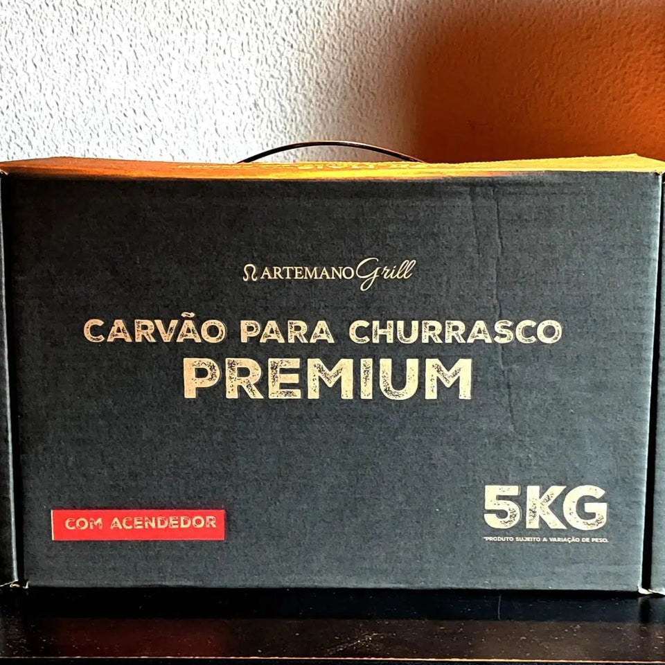 Carvão Premium para Churrasqueira Kamado Artemano