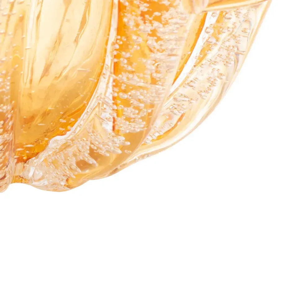 Centro de Mesa Decorativo Vidro Italy Ambar 23,5x11cm