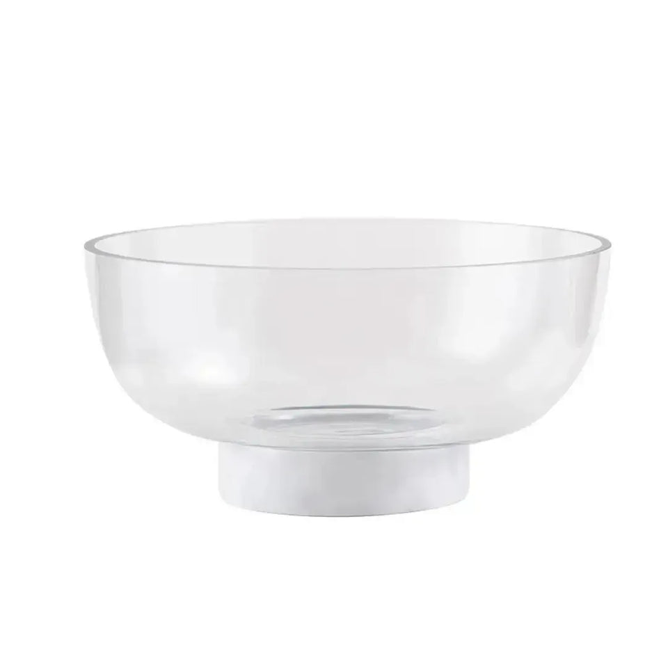 Centro de Mesa Vidro / Mármore 12x24,5cm Linha Singular