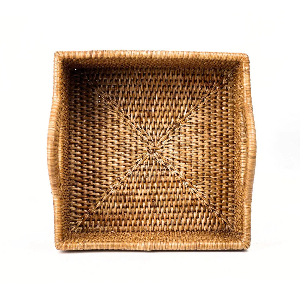 Cesta em Rattan Bahali 18,5x18,5x8,5cm