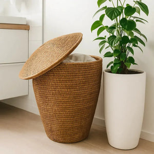 Cesto de Roupas em Rattan Bahali 45/26x50/55cm