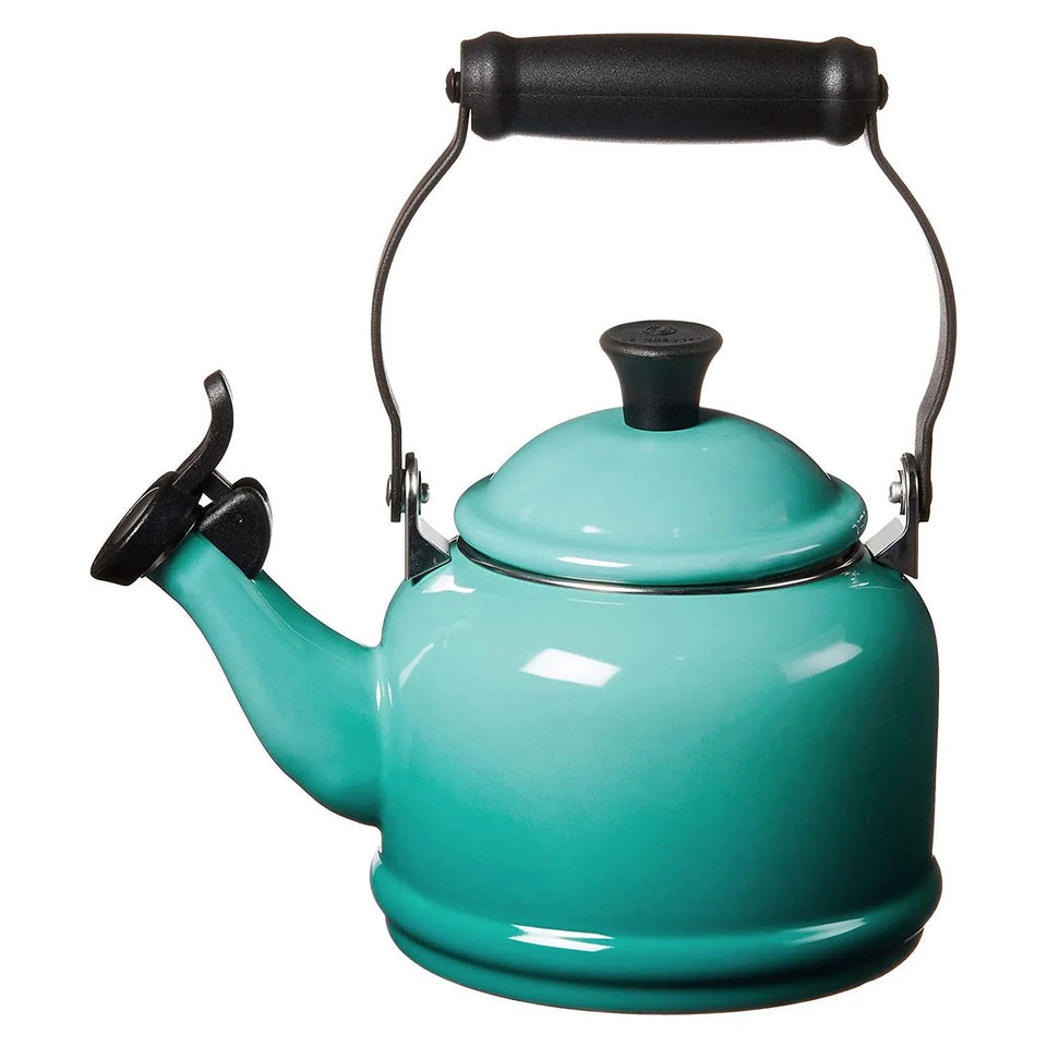 Chaleira Demi Aço Carbono Azul Caribe 1,1L Le Creuset