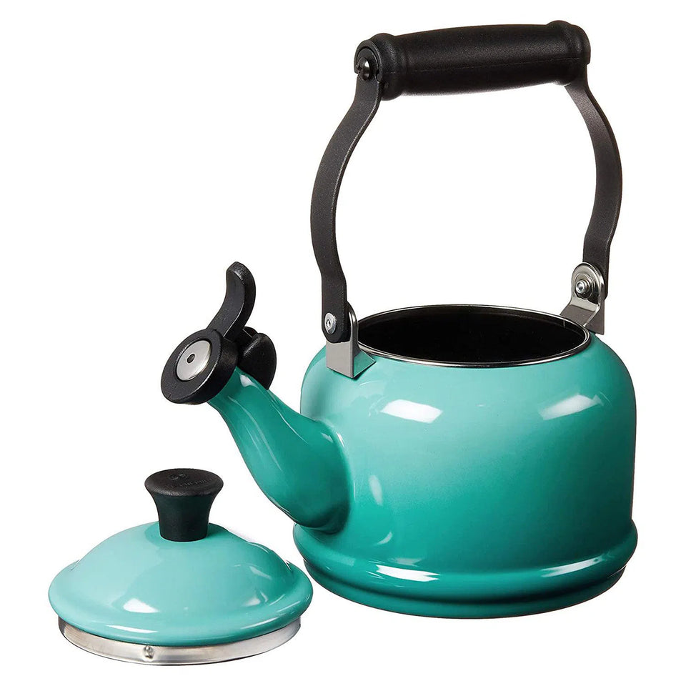 Chaleira Demi Aço Carbono Azul Caribe 1,1L Le Creuset