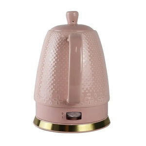 Chaleira Elétrica Porcelana Elegance Rosa Poá 1,5L 220V Tuut