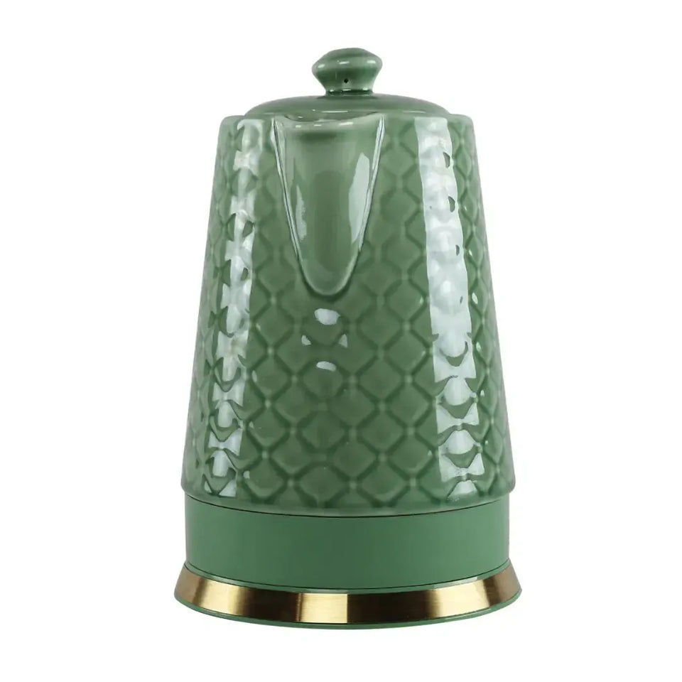 Chaleira Elétrica Porcelana Elegance Verde 1,5L 220V Tuut