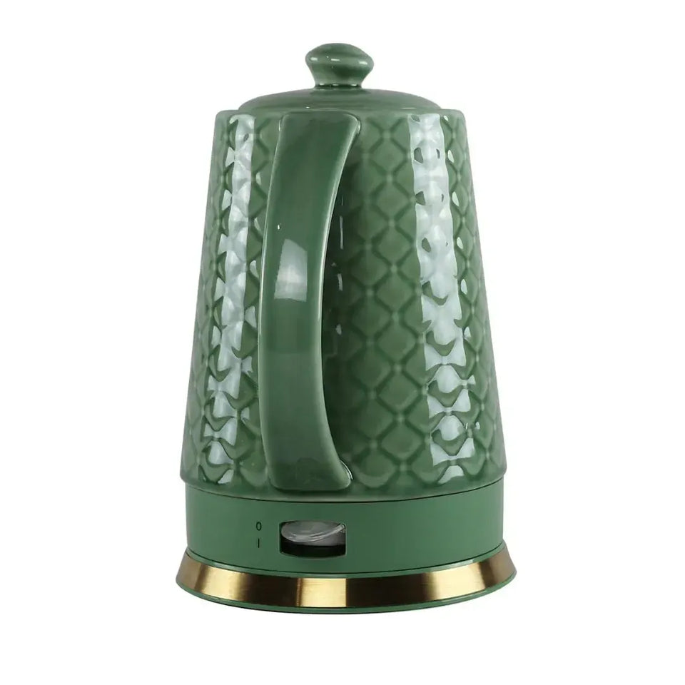 Chaleira Elétrica Porcelana Elegance Verde 1,5L 220V Tuut