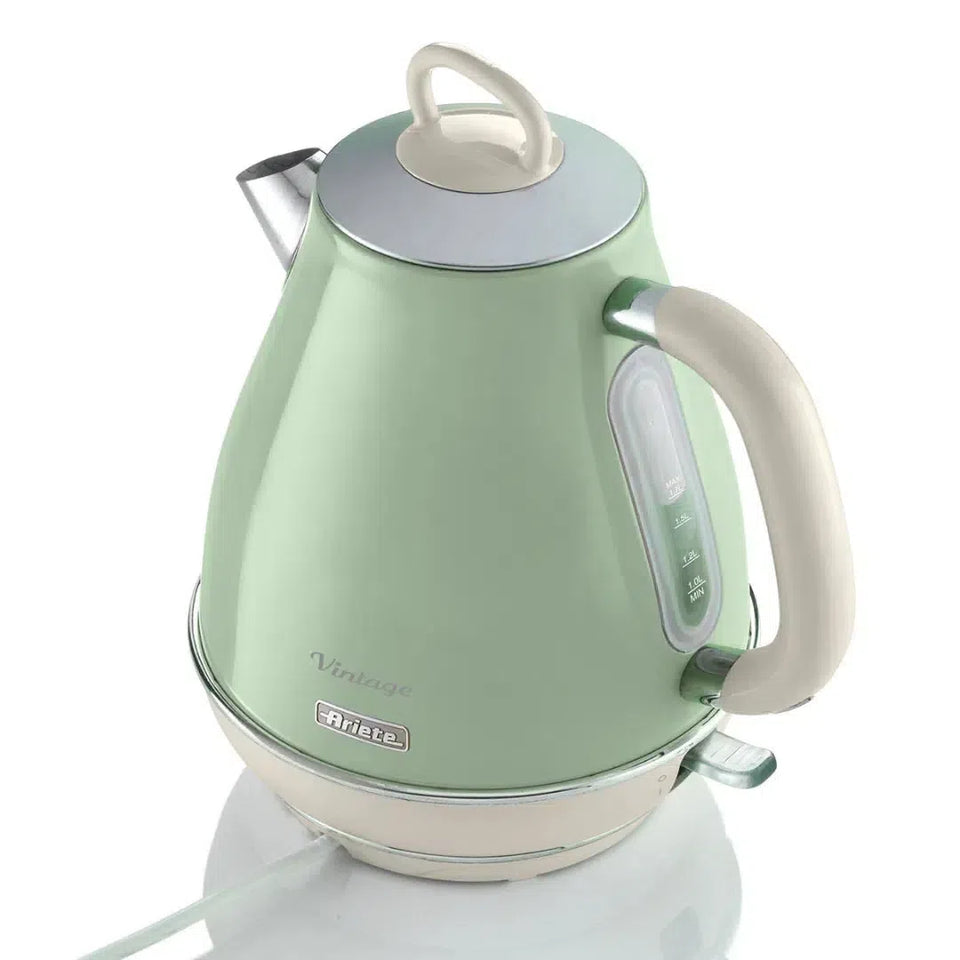 Chaleira Elétrica Vintage Verde 1,7L 360º 127V 1500W Ariete