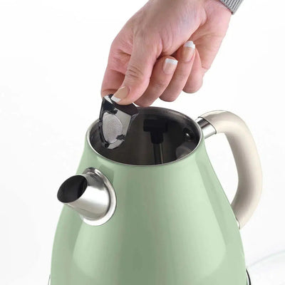 Chaleira Elétrica Vintage Verde 1,7L 360º 220V 1850W Ariete