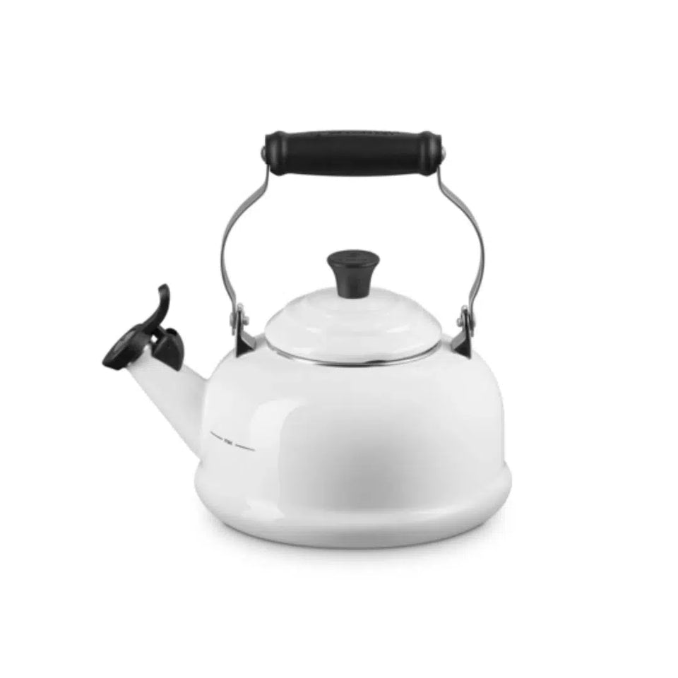 Chaleira Tradicional Com Apito 1,6L Branca Le Creuset